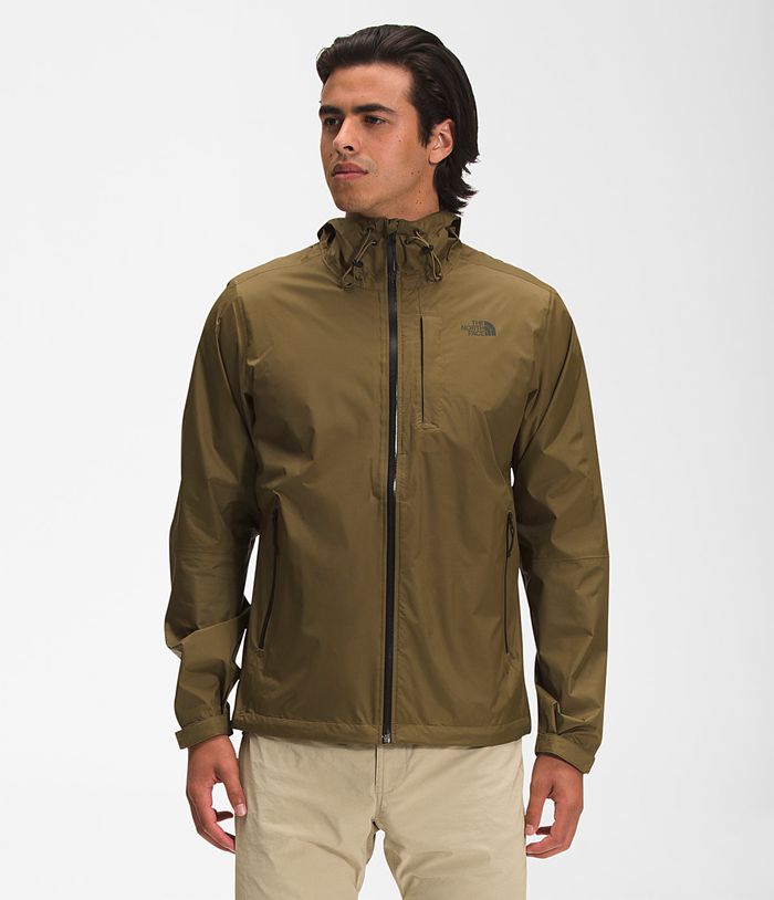 Casaca Impermeable The North Face Hombre Alta Vista Verde Oliva - Peru 34681LKAD